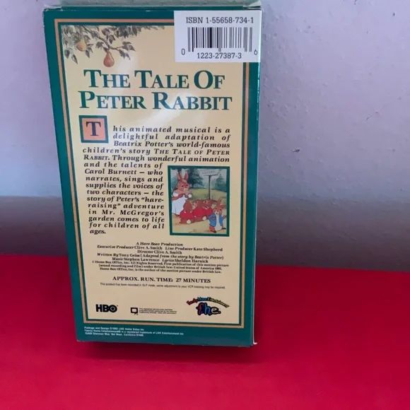 Peter Rabbit VHS - Picture 5 of 5